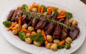 Filé ao molho de Gorgonzola